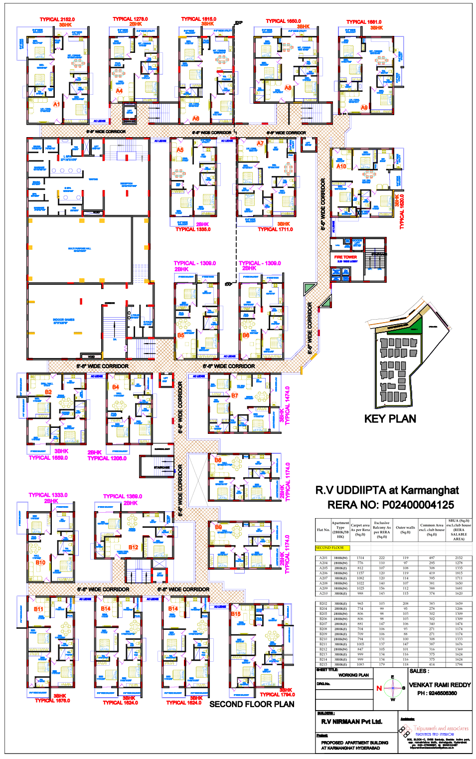 Rv Uddiipta Floor Plan