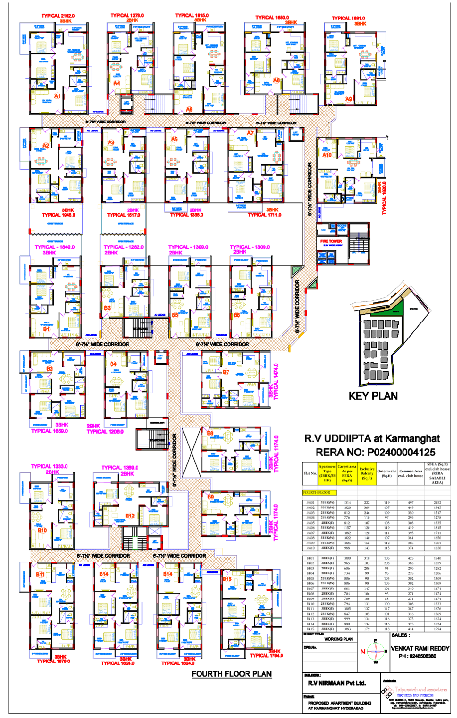 Rv Uddiipta Floor Plan